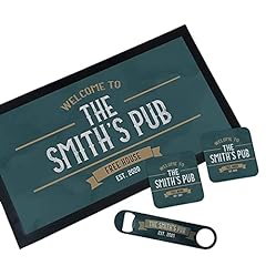 Personalised Bar Accessories for Home Pub Bar Set | for sale  Delivered anywhere in Ireland