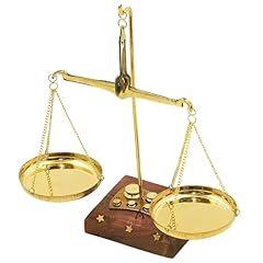 Antique brass weighing for sale  Delivered anywhere in USA 