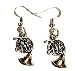 French horn earrings for sale  Delivered anywhere in UK