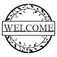Texijuso metal welcome for sale  Delivered anywhere in USA 