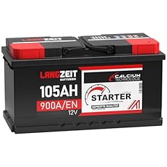 Langzeit autobatterie 105ah gebraucht kaufen  Wird an jeden Ort in Deutschland