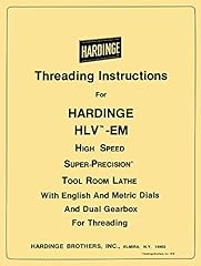 Hardinge hlv threading for sale  Delivered anywhere in USA 