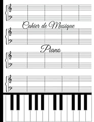 Cahier musique piano d'occasion  Livré partout en France