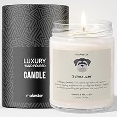 Schnauzer candle 100 for sale  Delivered anywhere in UK