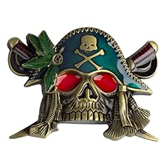 Skull belt buckle for sale  Delivered anywhere in USA 