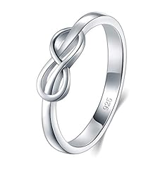 Boruo infinity ring for sale  Delivered anywhere in USA 