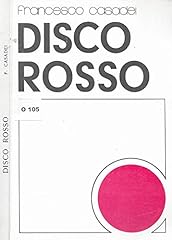 Disco rosso. usato  Spedito ovunque in Italia 