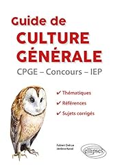 Guide culture générale d'occasion  Livré partout en France