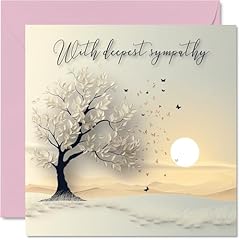 Sympathy cards thinking for sale  Delivered anywhere in UK