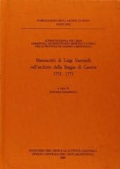 Manoscritti luigi vanvitelli usato  Spedito ovunque in Italia 