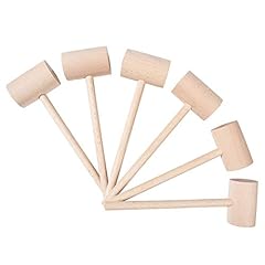 6pcs wooden hammers for sale  Delivered anywhere in USA 