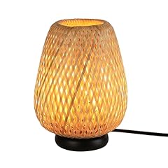 Lampada tavolo vimini usato  Spedito ovunque in Italia 