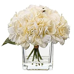 Cream fake flowers for sale  Delivered anywhere in USA 