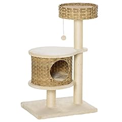 Pawhut kratzbaum rattan gebraucht kaufen  Wird an jeden Ort in Deutschland