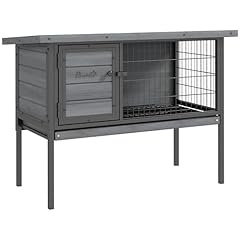 Pawhut rabbit hutch for sale  Delivered anywhere in USA 