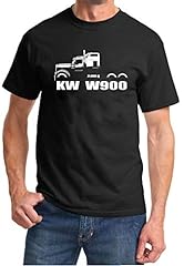 Kenworth W900 Semi Truck Classic Outline Design Tshirt, for sale  Delivered anywhere in Canada