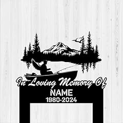 Personalized fisherman memoria for sale  Delivered anywhere in USA 