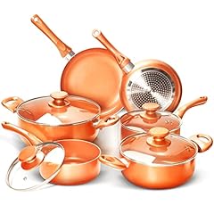Fruiteam 10pcs cookware for sale  Delivered anywhere in Ireland
