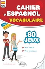 Cahier espagnol. jeux d'occasion  Livré partout en France