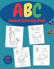 Abc animal coloring for sale  Delivered anywhere in USA 