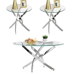Pieces glass living for sale  Delivered anywhere in USA 