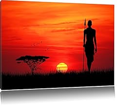 Instyleart rosso tramonto usato  Spedito ovunque in Italia 