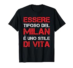 Maglietta milan divertente usato  Spedito ovunque in Italia 