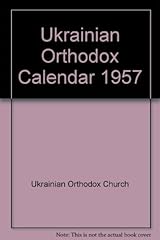 Ukrainian orthodox calendar for sale  Delivered anywhere in USA 