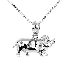 White gold charm for sale  Delivered anywhere in UK