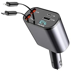 Retractable car charger for sale  Delivered anywhere in USA 