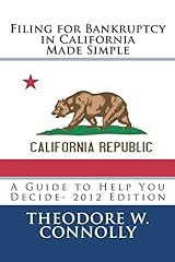 Filing bankruptcy california for sale  Delivered anywhere in USA 