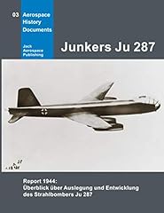 Junkers 287 report for sale  Delivered anywhere in UK