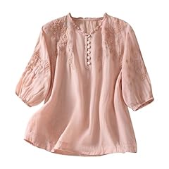 Boho embroidered tops for sale  Delivered anywhere in UK