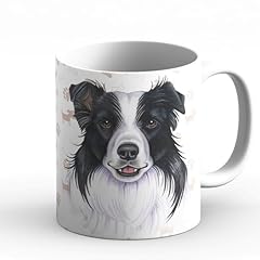 Border collie tazza usato  Spedito ovunque in Italia 