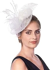 Ibluelover women fascinator for sale  Delivered anywhere in UK