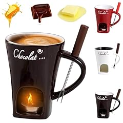 Chocolate fondue mug for sale  Delivered anywhere in USA 