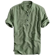 Camicia uomo lino usato  Spedito ovunque in Italia 