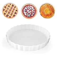 Azkeegrey ceramic quiche for sale  Delivered anywhere in UK
