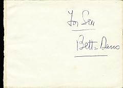 Bette davis inscribed for sale  Delivered anywhere in USA 