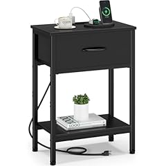 Vagusicc black nightstand for sale  Delivered anywhere in USA 