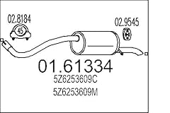 Mts 61334 endschalldämpfer gebraucht kaufen Mts 61334 endschalldämpfer gebraucht kaufen  Wird an jeden Ort in Deutschland