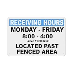 Warning tin sign for sale  Delivered anywhere in USA 