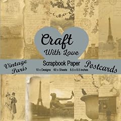 Scrapbook Paper Pad - Vintage Paris - Postcards - Craft for sale  Delivered anywhere in UK