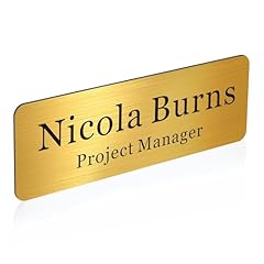 Personalised name badges for sale  Delivered anywhere in UK