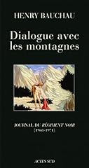 Dialogue montagnes journal d'occasion  Livré partout en France