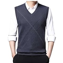 Men sleeveless jumpers for sale  Delivered anywhere in UK