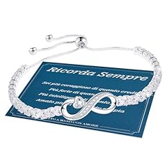 Regalo bracciale tennis usato  Spedito ovunque in Italia 