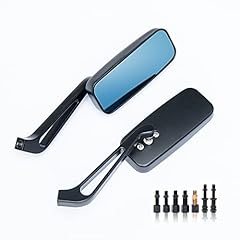 Motorcycle mirrors black for sale  Delivered anywhere in UK