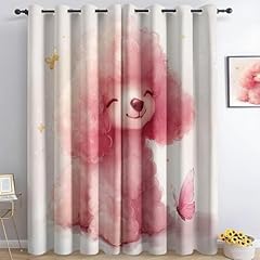 Pink teddy print for sale  Delivered anywhere in UK