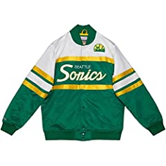 Mitchell & Ness M&N Heavyweight Satin Jacket - Script for sale  Delivered anywhere in USA 
